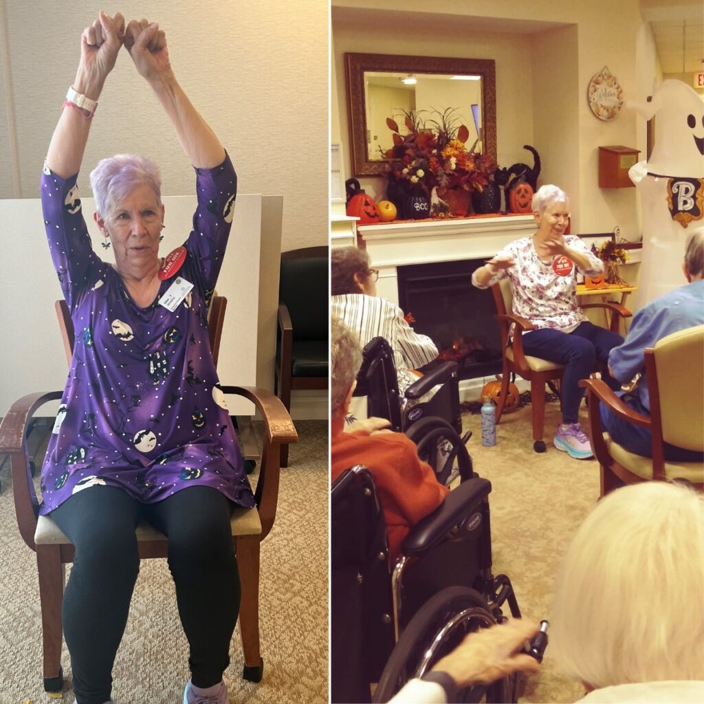 Mar_T loves volunteering and leading activities for fellow Goodwin Living residents.