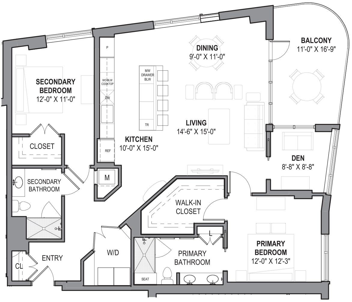 Preview of the Goodwin House Seminary Road Bayberry floor plan