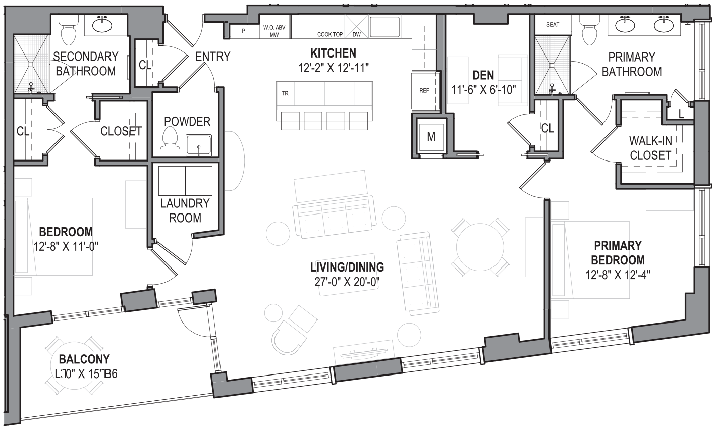 Preview of the Goodwin House Seminary Road Juniper floor plan