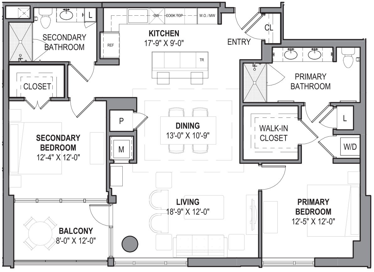 Preview of the Goodwin House Seminary Road Katsura floor plan