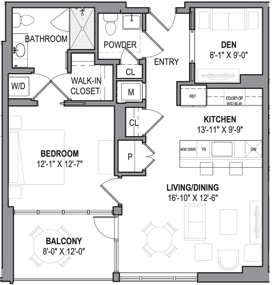 Preview of the Goodwin House Seminary Road Plum floor plan
